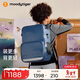 moodytiger兒童書(shū)包無(wú)氟拒水春秋男女童減負輕便大容量旅行運動(dòng)小學(xué)生雙肩包