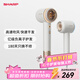 夏普家用吹風(fēng)機大功率負離子電吹風(fēng)低噪音護發(fā)高速風(fēng)干不傷發(fā)情人節禮物女朋友升級款I(lǐng)B-RP47C-C