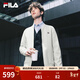 FILA 斐樂(lè )官方男子針織長(cháng)袖外套25秋冬季新款時(shí)尚休閑商務(wù)行政棒球服 雅灰-GY L 175/96A/L