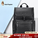 暇步士（Hush Puppies） 商務(wù)雙肩包大容量男士背書(shū)包男電腦包多功能新年禮物送男友