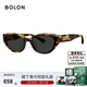 BOLON暴龍眼鏡26年新品丁禹兮同款太陽(yáng)鏡貓眼墨鏡偏光遮陽(yáng)男女款BL3236 C20 玳瑁色（偏光）