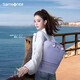 新秀麗（Samsonite）時(shí)尚潮流女包大容量雙肩包淡紫色背包NO0新年情人節禮物送女友