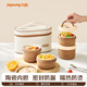 九陽(yáng)（Joyoung）飯盒陶瓷內膽便當盒1.5L可微波爐加熱上班族學(xué)生便攜餐盒