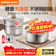 蘇泊爾（SUPOR）奶鍋316L不銹鋼寶寶輔食鍋泡面熱牛奶小奶鍋湯鍋電磁爐燃氣通用 【推薦】316L不銹鋼奶鍋- 18cm