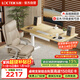 樂(lè )歌電動(dòng)升降桌電腦桌雙電機站立辦公學(xué)習寫(xiě)字書(shū)桌E5-N/1.4m原木色