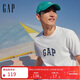 GAP男女裝2025春季新款棉質(zhì)字母logo短袖T恤常規上衣美版570044
