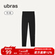 ubras無(wú)尺碼輕薄裸感打底褲女瑜伽褲鯊魚(yú)褲騎行褲高彈運動(dòng)褲 【打底褲】黑色 1條 均碼