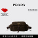 PRADA/普拉達【明星同款】女士Prada Explore 中號Re-Nylon單肩包 赭褐色
