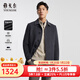 雅戈爾（YOUNGOR）男裝大衣男單排扣外套修身版商務(wù)大衣羊毛混紡羽絨內膽 VYSY015110CFY灰色 L 175/96A