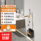 拖把掃把簸箕套裝刮水器三件套折疊收納家用磁吸掃地掃帚 （2件套）卡扣套掃【掃把+簸箕】 配拖把夾+不銹鋼桿+折疊收納