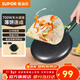 蘇泊爾（SUPOR）電餅鐺春卷皮家用烙餅機早餐機麥飯石色防粘一鍵操作球面烤盤(pán)薄餅機 JJ20A817-70