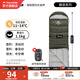 Naturehike挪客信封帶帽睡袋秋冬加厚成人戶(hù)外露營(yíng)防寒保暖睡袋 中空棉/艾葉青(U150)