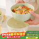 佩爾森奶油風(fēng)陶瓷面碗家用大碗湯碗吃面條碗高顏值面碗泡面碗6英寸2只