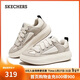 斯凱奇（Skechers）板鞋男士秋季2025新款厚底休閑鞋軟底百搭運動(dòng)鞋松糕鞋183330