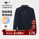 七匹狼長(cháng)袖T恤男士翻領(lǐng)抗菌恒溫固色多彩小狼標商務(wù)休閑透氣POLO上衣