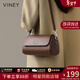 viney斜挎包包女包牛皮枕頭包輕奢腋下包生日情人節禮物送女友老婆 【咖色】新年送女生實(shí)用高級感洋氣腋下包 時(shí)尚百搭休閑小眾圓筒包