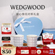 Wedgwood【新年禮物】金粉年華馬克對杯心形禮盒高顏值情侶杯水杯咖啡杯 金粉年華馬克杯心形禮盒