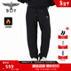 BOY LONDON秋冬男女黑色加絨束腳長(cháng)褲燙金印花潮牌休閑風(fēng)N05094 黑色 M
