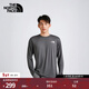 北面（The North Face）長(cháng)袖T恤男24/7速干衣運動(dòng)戶(hù)外吸濕排汗透氣25秋冬新品|8DG5 RHI/灰色 XL/180