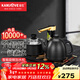 金灶（KAMJOVE）K9全自動(dòng)上水電熱水壺茶具套裝泡茶壺燒水一體機全智能茶臺燒水壺 硯墨黑 0.9L