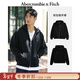 Abercrombie & Fitch經(jīng)典小麋鹿圖案保暖抓絨廓形衛衣外套25秋冬男裝122-5540 黑色 S (175/92A) 尺碼偏大，建議小一碼