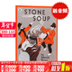 英文原版Stone Soup石頭湯凱迪克大獎繪本 汪培珽推薦第二階段書(shū)單繪本書(shū)