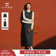 香影高知得體套裝女2026春季新款灰色馬甲半裙通勤一整套新年穿搭 深灰 套裝A86C054 S