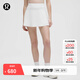 lululemon丨Lightweight女士輕盈版高腰網(wǎng)球裙 速干芯吸 LW8AJGS 白色 XS /4