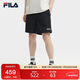 FILA斐樂(lè )官方情侶運動(dòng)短褲2025夏季休閑山系戶(hù)外梭織五分褲男