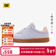 卡特（CAT）休閑鞋女鞋皮鞋25新品女生防滑牛皮板鞋商場(chǎng)同款P312272 紫色 38