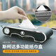 猛道適用斯柯達車(chē)載紙巾盒昕動(dòng) 昕銳 明銳 速派 晶銳汽車(chē)內裝飾抽紙盒 斯柯達-黑色紙巾盒【高檔時(shí)鐘款】