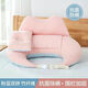 春夏款哺乳枕頭喂奶枕護腰喂奶神器躺喂抱娃嬰兒u型喂奶哺乳枕 粉藍雙拼