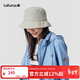 LAFUMA樂(lè )飛葉戶(hù)外漁夫帽 休閑旅行易打理帽子女LEHE3AC06 砂礫色I3