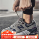 新百倫透氣秋冬款學(xué)生男鞋情侶運動(dòng)休閑體考復古經(jīng)典跑步鞋女鞋紐百倫 999-22格子灰 41