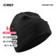CEP春季羊毛保暖針織帽運動(dòng)男士女士帽子春季跑步騎行加厚戶(hù)外套頭帽 神秘黑 均碼