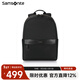 新秀麗（Samsonite）雙肩包女商務(wù)通勤黑色背包14英寸出行差旅抗菌電腦包時(shí)尚質(zhì)感書(shū)包