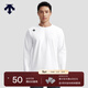 迪桑特（DESCENTE）迪桑特TRAINING系列綜訓訓練運動(dòng)健身男士長(cháng)袖針織衫新品 WT-白色 L (175/96A)