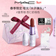 M.A.C魅可全新[發(fā)發(fā)蝴蝶]春季限定大子彈頭啞光口紅#富貴咖 情人節禮物