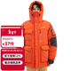 mont·bell 極地系列羽絨服男女冬季800高蓬鵝絨加厚保暖中長(cháng)款大衣 1101403 SSOG日落橙 L