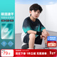 左西男童套裝夏季2025新款兒童速干運動(dòng)服短袖T恤籃球服夏裝 綠色 120