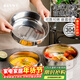 半物生活304不銹鋼盤(pán)深盤(pán)圓盆加深蒸盤(pán)圓盤(pán)空氣炸鍋烤盤(pán)食品級菜盤(pán)平底盤(pán)