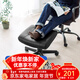 山業(yè)換鞋凳沙發(fā)放腳擱腳凳 妝凳凳子 墊腳凳 休息搭腿辦公室腿托腳托 【PU易清潔】【可傾斜】【剎車(chē)輪】黑