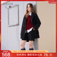 三彩【三彩宋軼同款】匠心大衣2025冬季新款雙面呢100綿羊毛外套女S