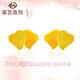 菜百首飾 黃金耳釘 足金心心相印耳釘 計價(jià) 約1.30克