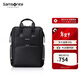 新秀麗（Samsonite）休閑女士雙肩包電腦背包大容量包包黑色BT5新年情人節禮物送女友
