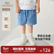 英氏（YEEHOO）兒童牛仔褲夏季男童休閑百搭短褲中大童褲子2025新款牛仔褲 中牛仔藍 90 cm
