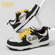 卡賓（CABBEEN）男生鞋子男鞋2026新款潮流百搭休閑鞋低幫復古男士板鞋子 黑色 41