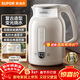蘇泊爾（SUPOR）電水壺1.5L玻璃內膽電熱水壺 316L不銹鋼燒水壺 多段恒溫電子保溫 母嬰沖奶粉 SW-15E36L