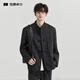 伯爵卓爾[輕國風(fēng)新中式西裝]男裝訂婚中山裝結婚西服外套