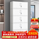 常晟（CHANGSHENG） 文件柜辦公室柜鋼制鐵皮柜資料柜檔案存放柜財務(wù)室文件柜帶鎖 分五節檔案柜 經(jīng)濟款